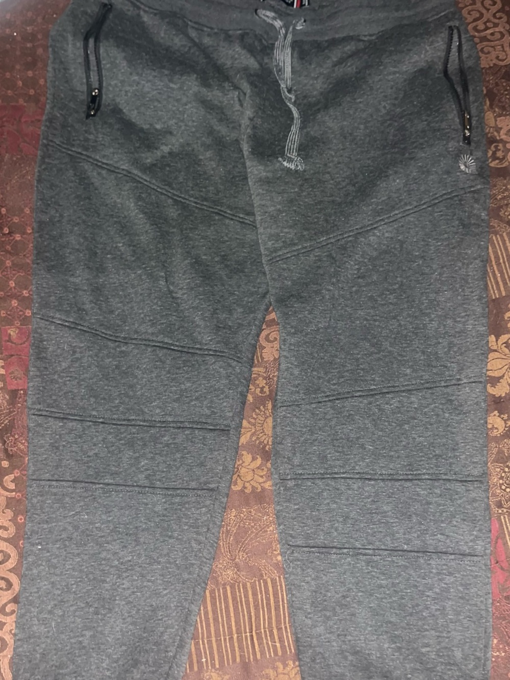 Akademiks Charcoal Gray Jogger Sweatpants Menswear (Never Worn)